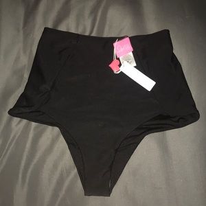 Black high waisted lolli bottoms